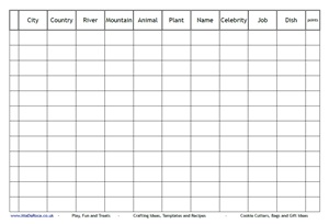 template city country river game free printables